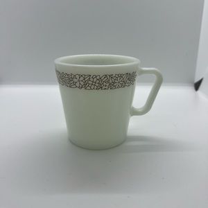 Pyrex Woodland Milk Glass Mug